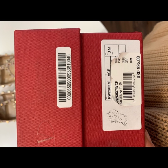 VALENTINO ROCKSTUD BALLET FLAT - Picture 8 of 8